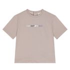 Younger Boys Blue, Ivory & Beige T-Shirts ( 3-Pack ), 1, hi-res