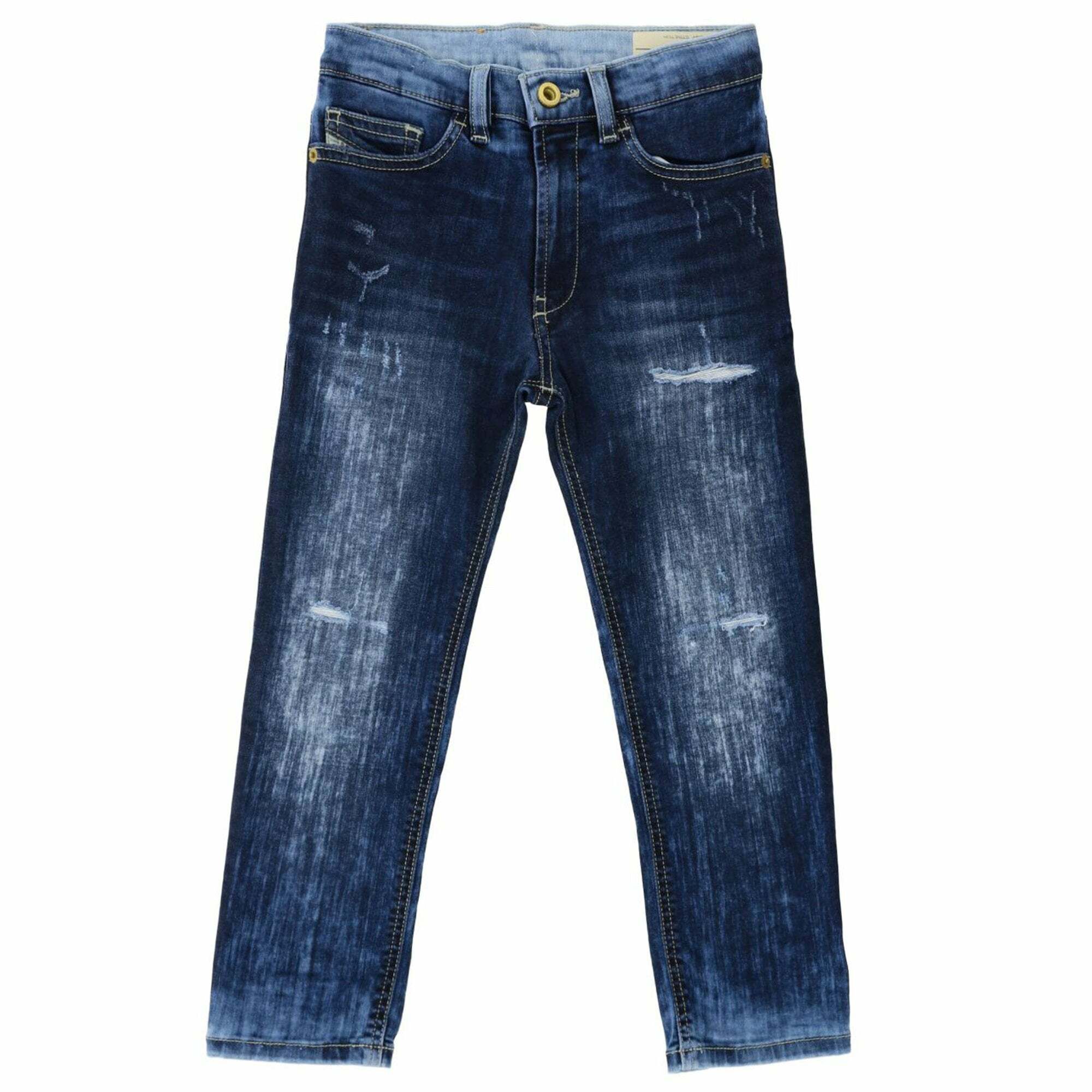 Diesel Boys Blue Denim Jeans Junior Couture UK