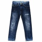 Boys Blue Denim Jeans, 1, hi-res