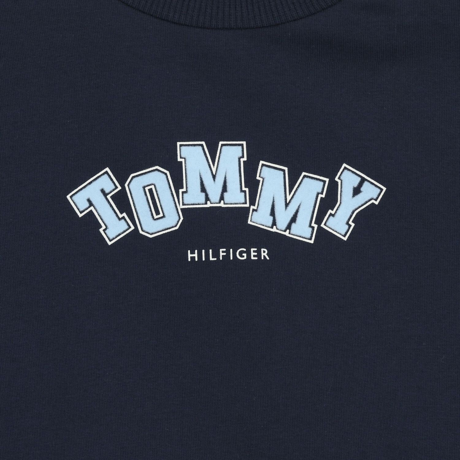 Baby Boys Navy Blue Logo Sweatshirt, 1, hi-res
