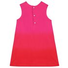 Girls Pink & Red Sequin Heart Dress, 1, hi-res