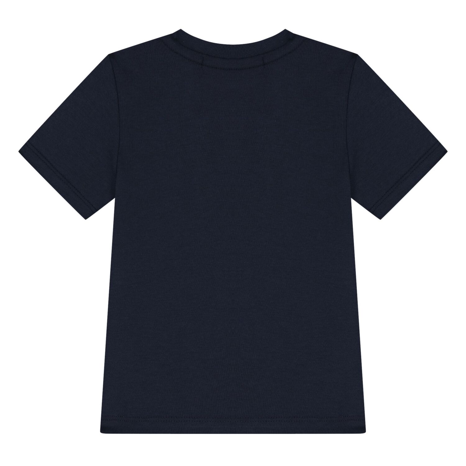 Younger Boys Navy Blue Logo T-Shirt, 3, hi-res image number null