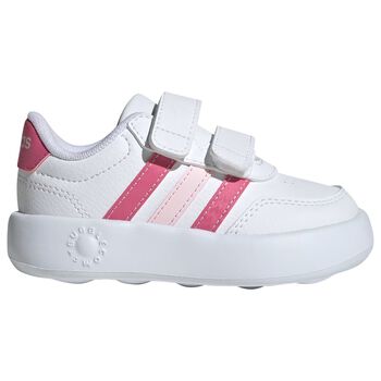 Girls White & Pink Breaknet 3.0 Trainers