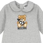 Grey Teddy Bear Logo Babygrow Gift Set, 5, hi-res