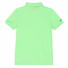 Boys Green Logo Polo Shirt , 1, hi-res
