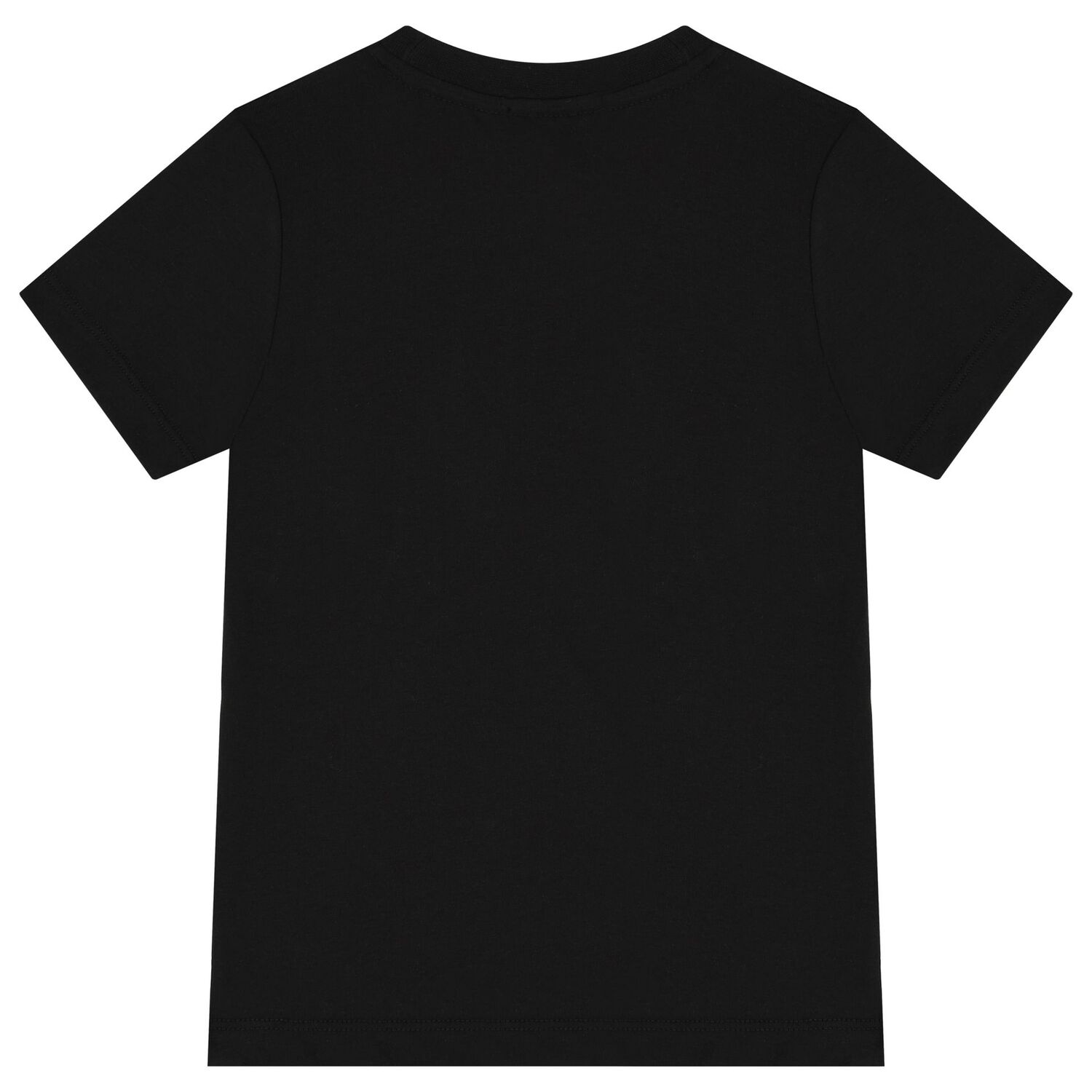 Boys Black Logo T-Shirt, 2, hi-res