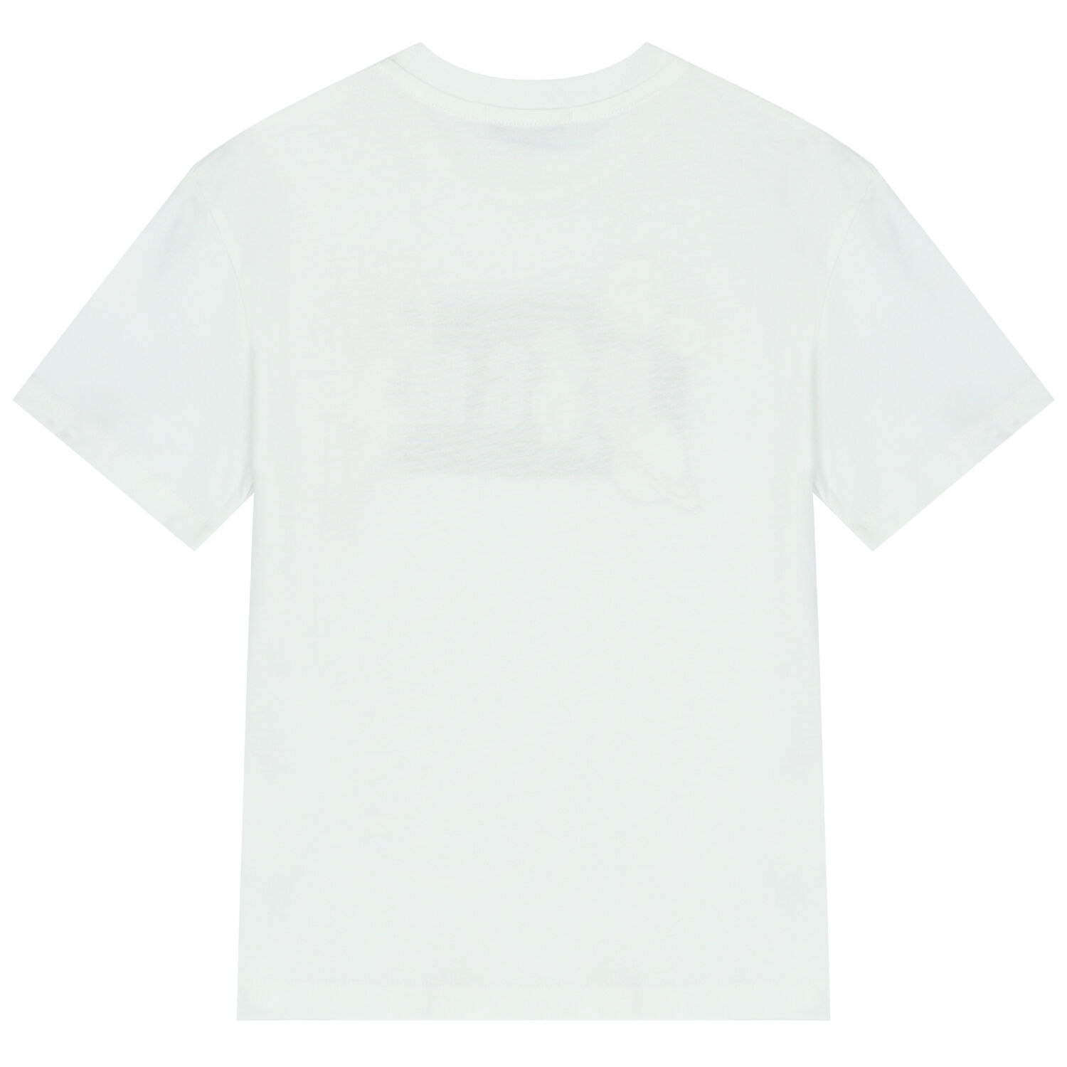 Boys White Logo T-Shirt, 3, hi-res