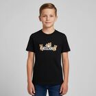 Black Teddy Bear Logo T-Shirt, 7, hi-res