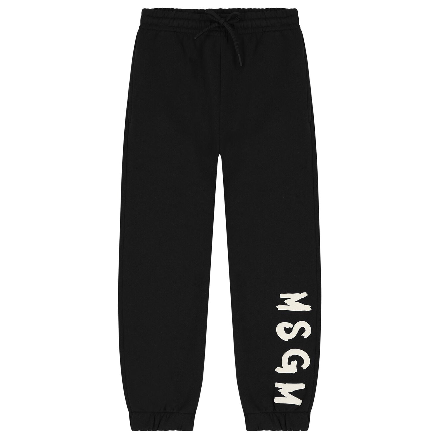 Black Logo Joggers, 1, hi-res