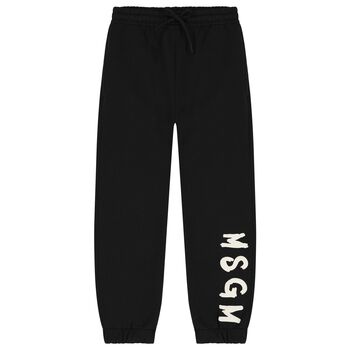 Black Logo Joggers