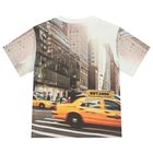 Boys Beige & Yellow Logo T-Shirt, 1, hi-res