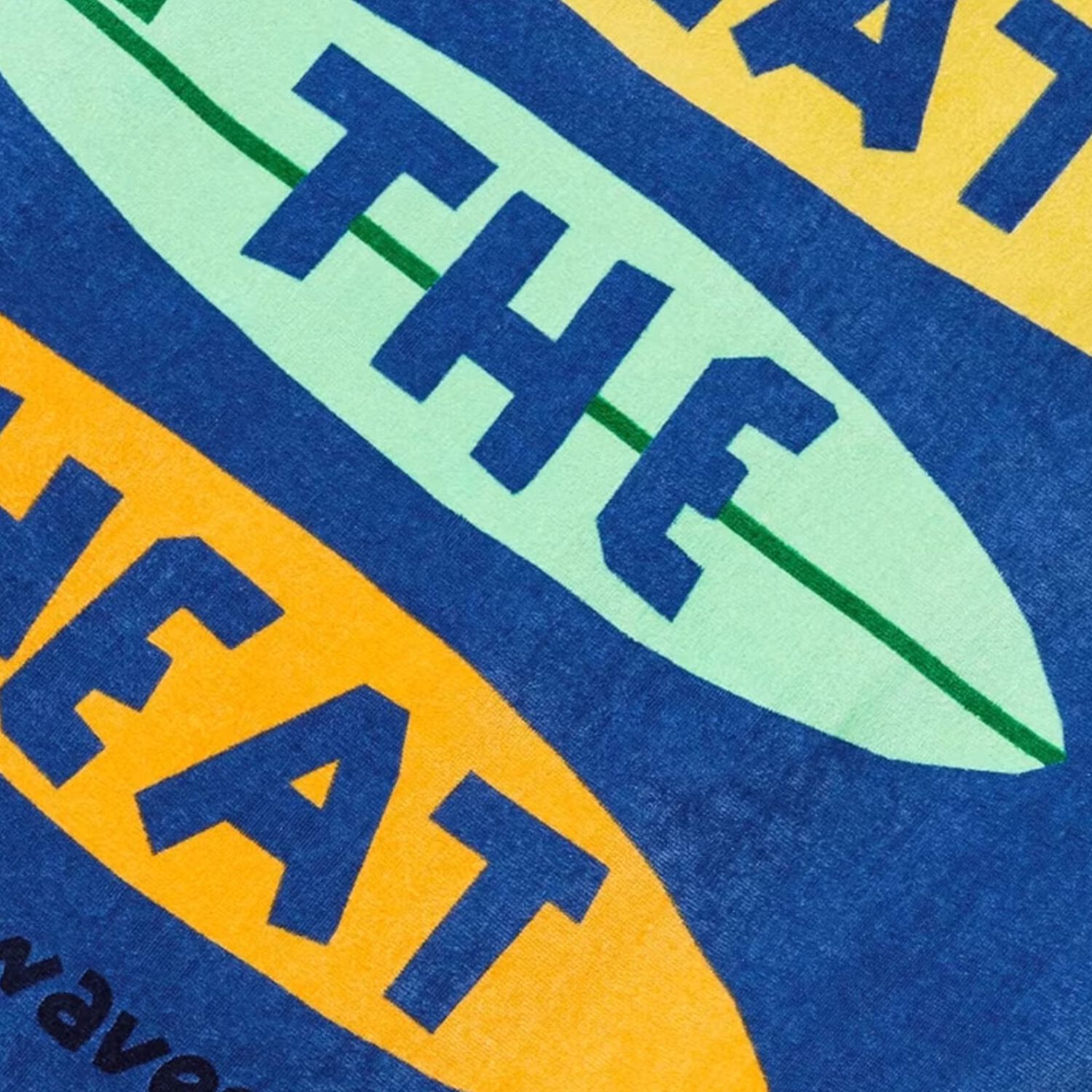 Boys Blue Surf Board Towel, 1, hi-res image number null