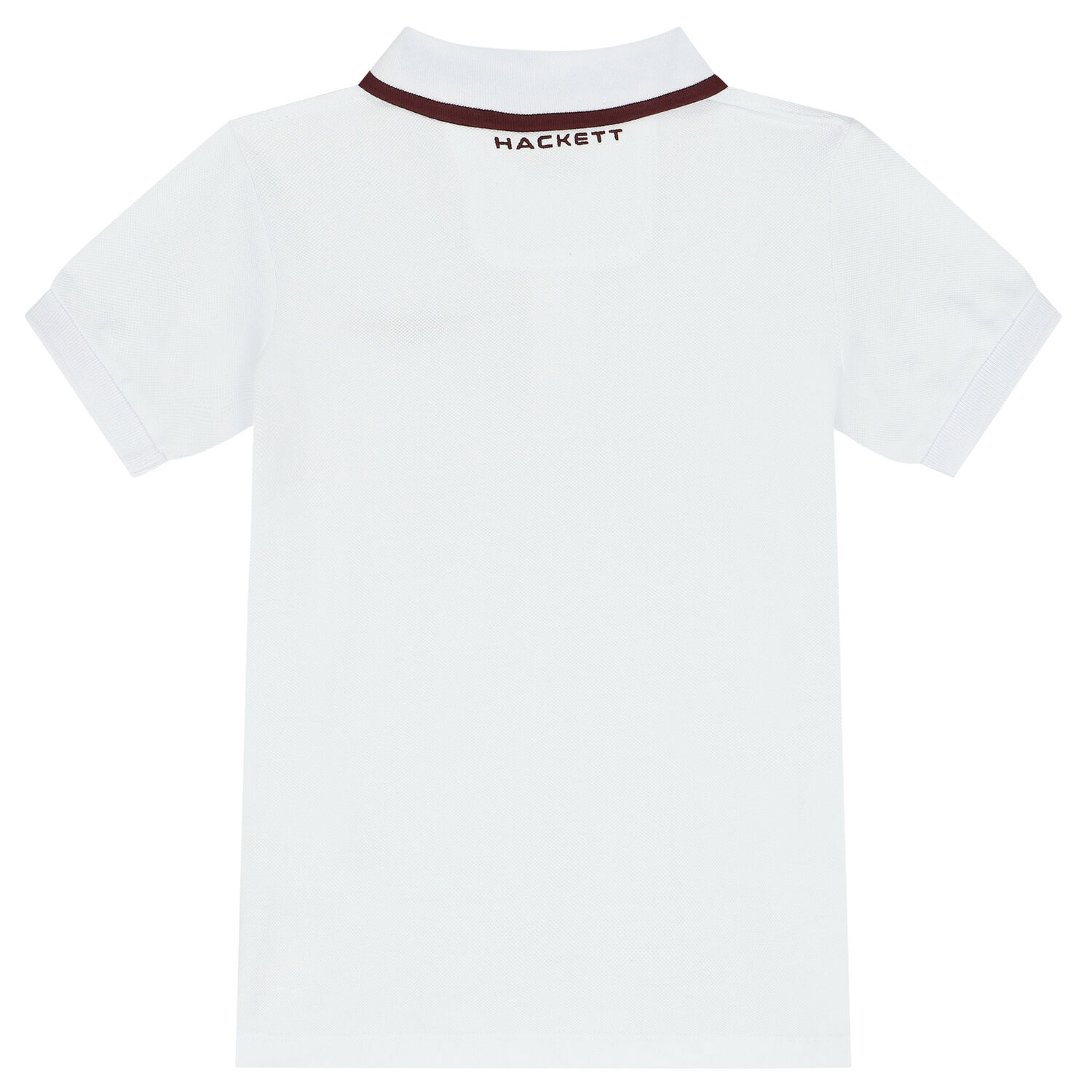 Boys White Aston Martin Logo Polo Shirt, 1, hi-res