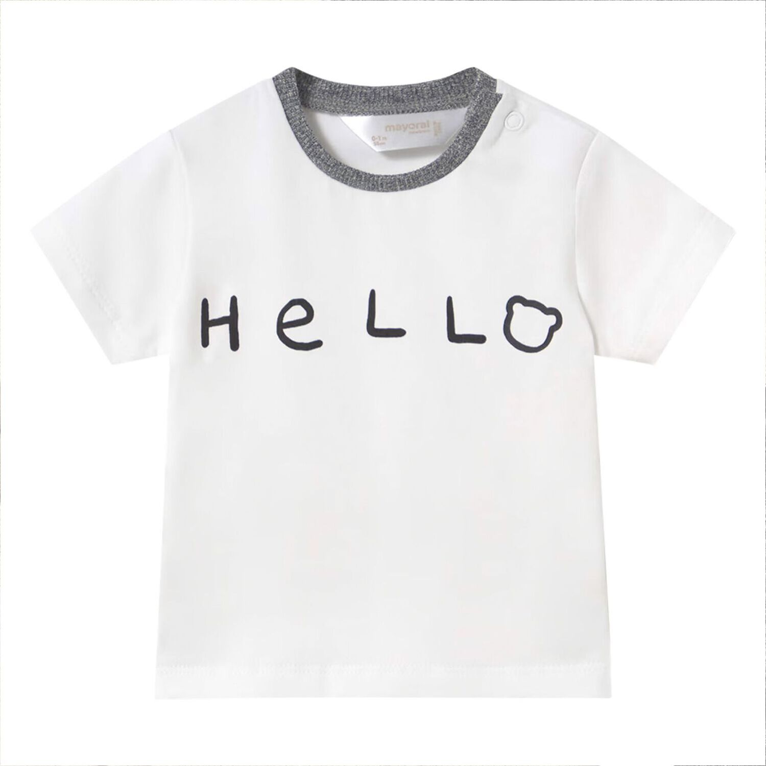 Baby Boys Grey & Beige Tracksuit Set, 1, hi-res