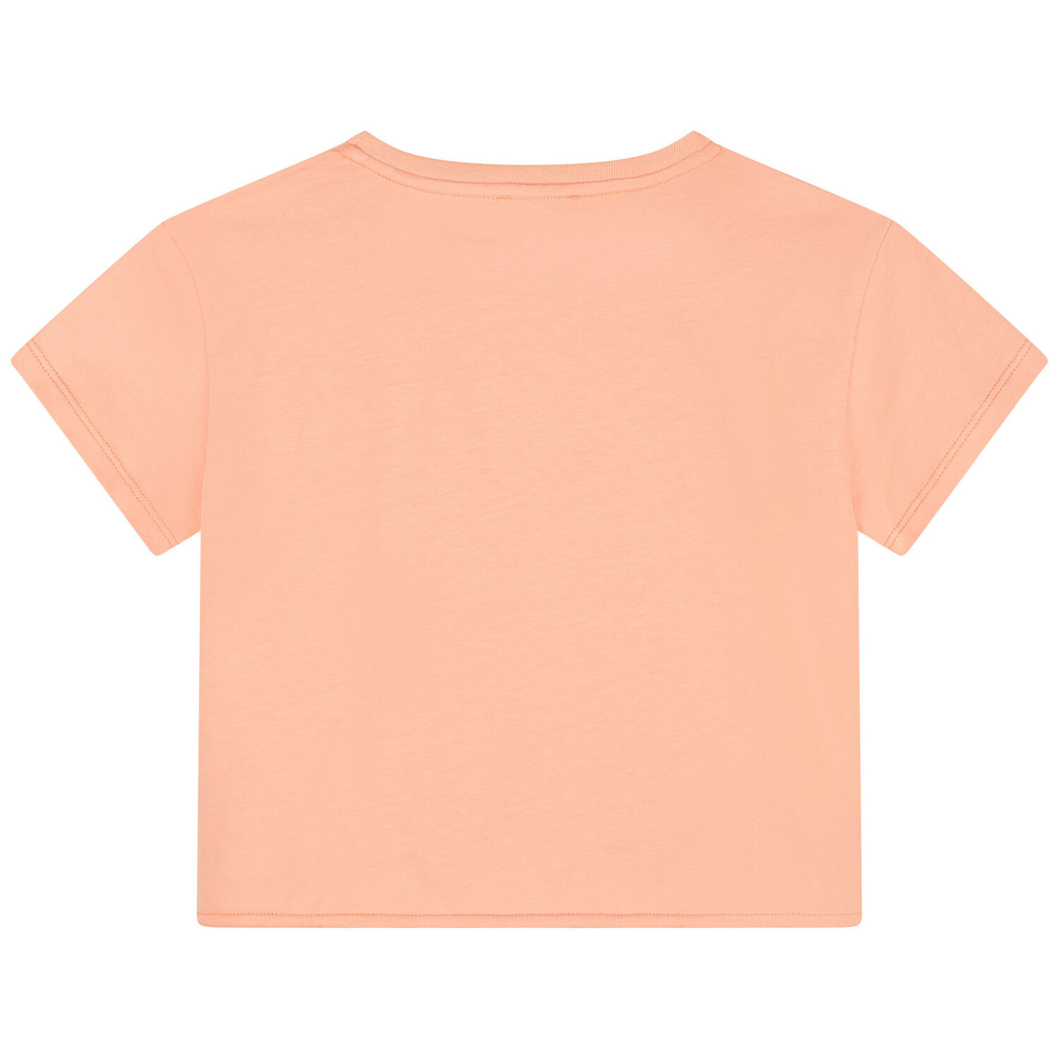 Girls Orange Logo T-Shirt, 3, hi-res image number null