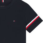 Boys Navy Logo T-Shirt, 1, hi-res