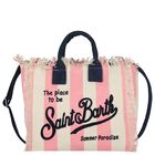 Girls Pink & Beige Colette Logo Tote Bag ( 30cm ), 1, hi-res