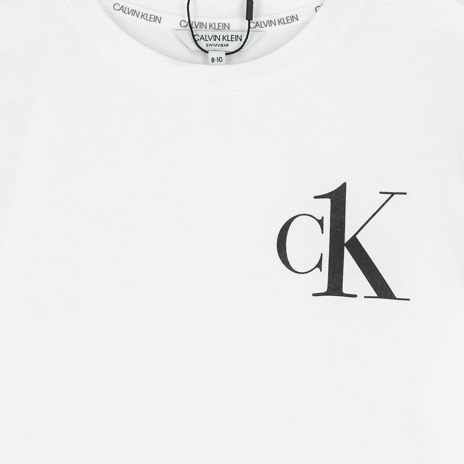 Boys White Logo T-Shirt, 1, hi-res