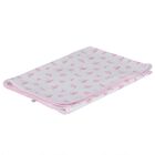 Baby Girls White & Pink Ready To Dance Blanket, 1, hi-res