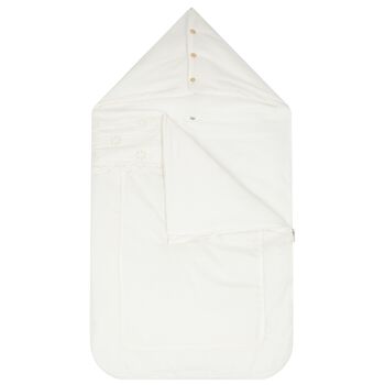 Baby Girls Ivory Logo Nest