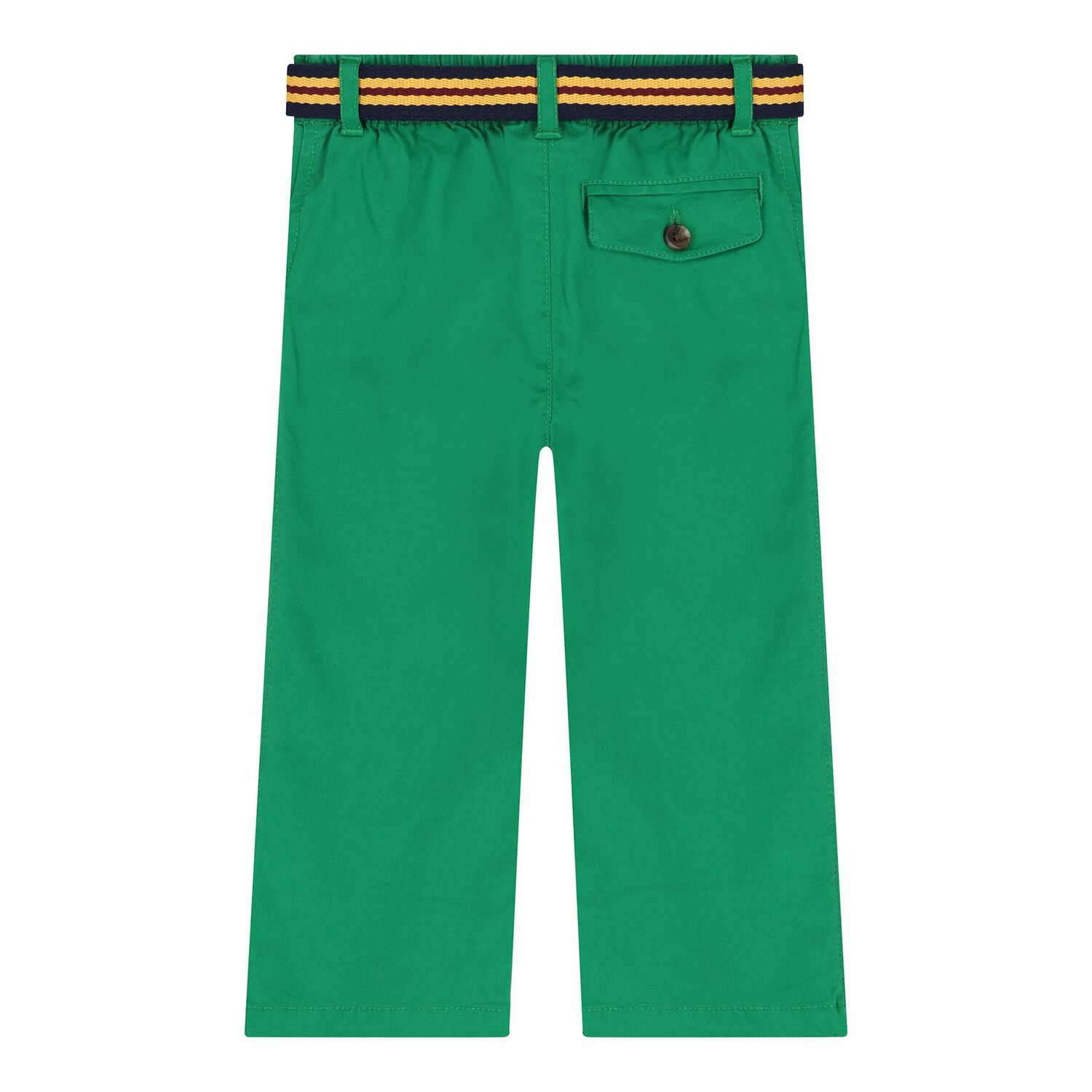 Baby Boys White & Green Logo Trousers Set, 1, hi-res