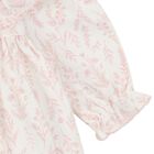 Baby Girls Ivory & Pink Wildflower Dress, 1, hi-res