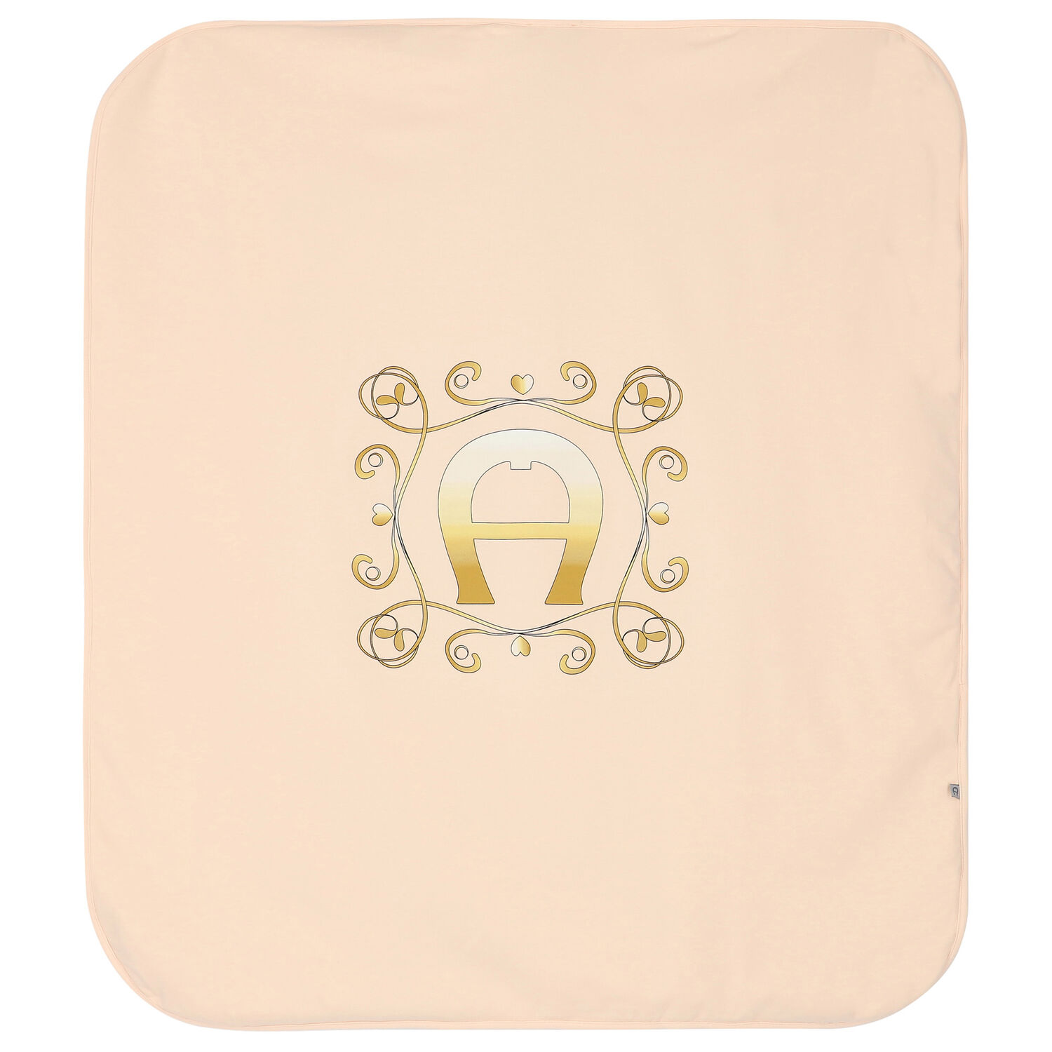 Baby Girls Pink Logo Blanket, 1, hi-res