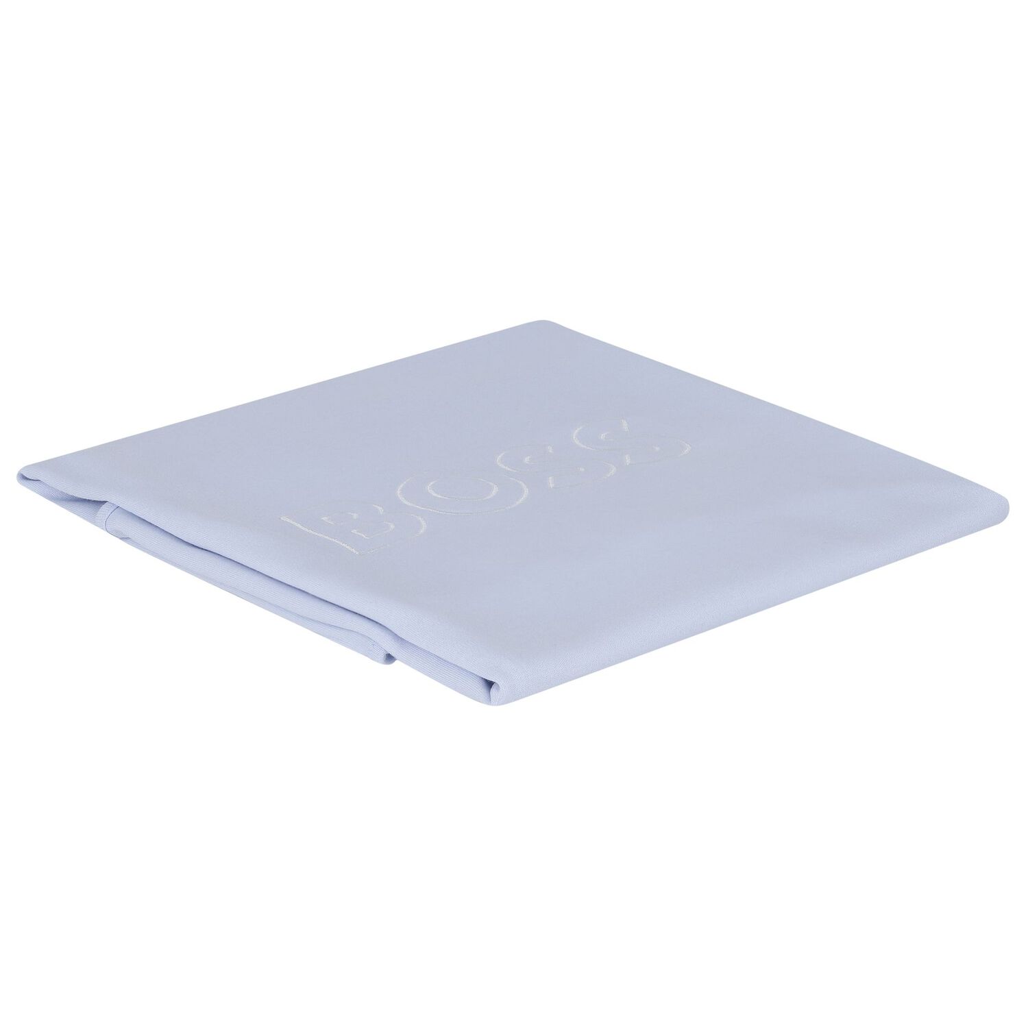 Baby Boys Blue Logo Blanket, 2, hi-res