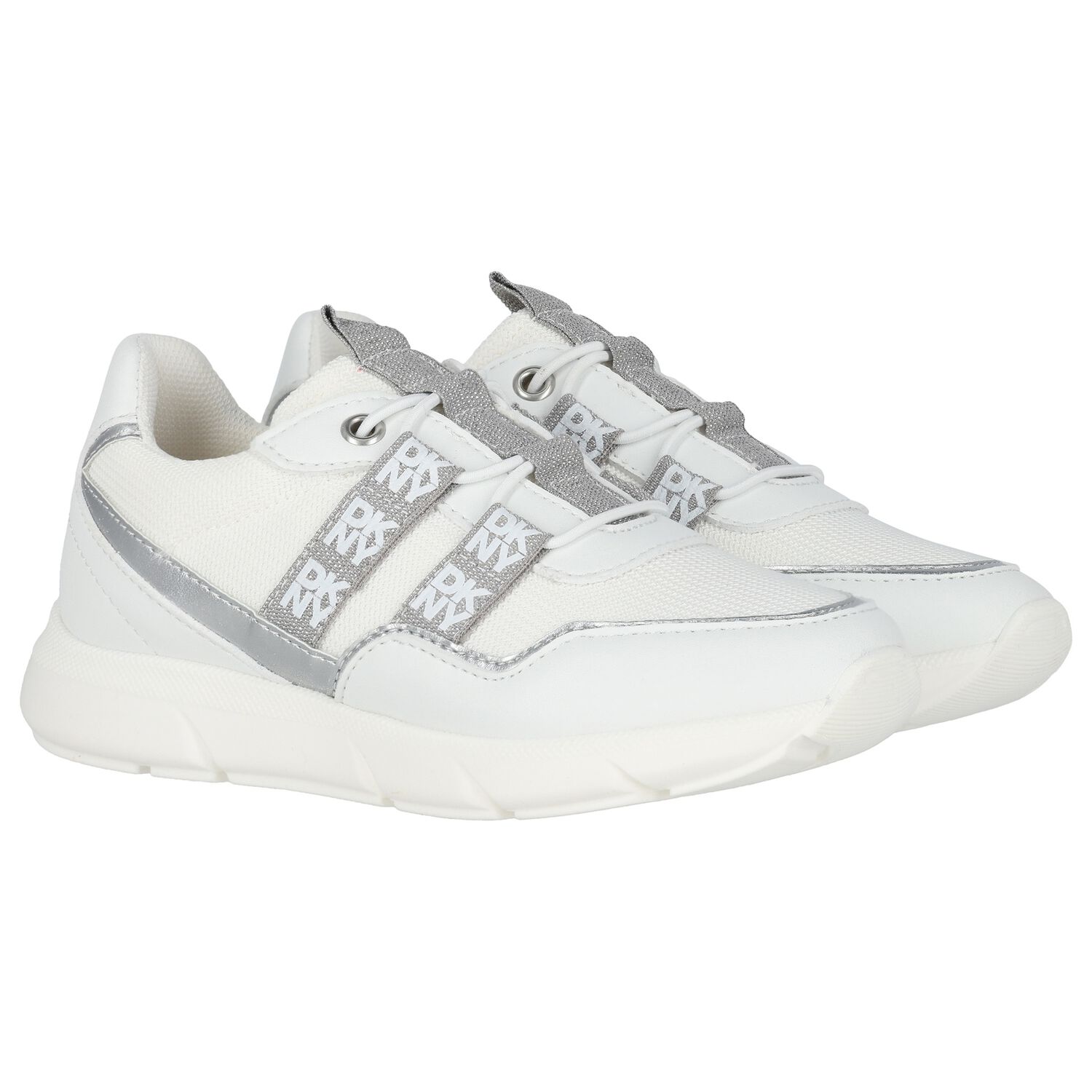 White Logo Trainers, 1, hi-res image number null