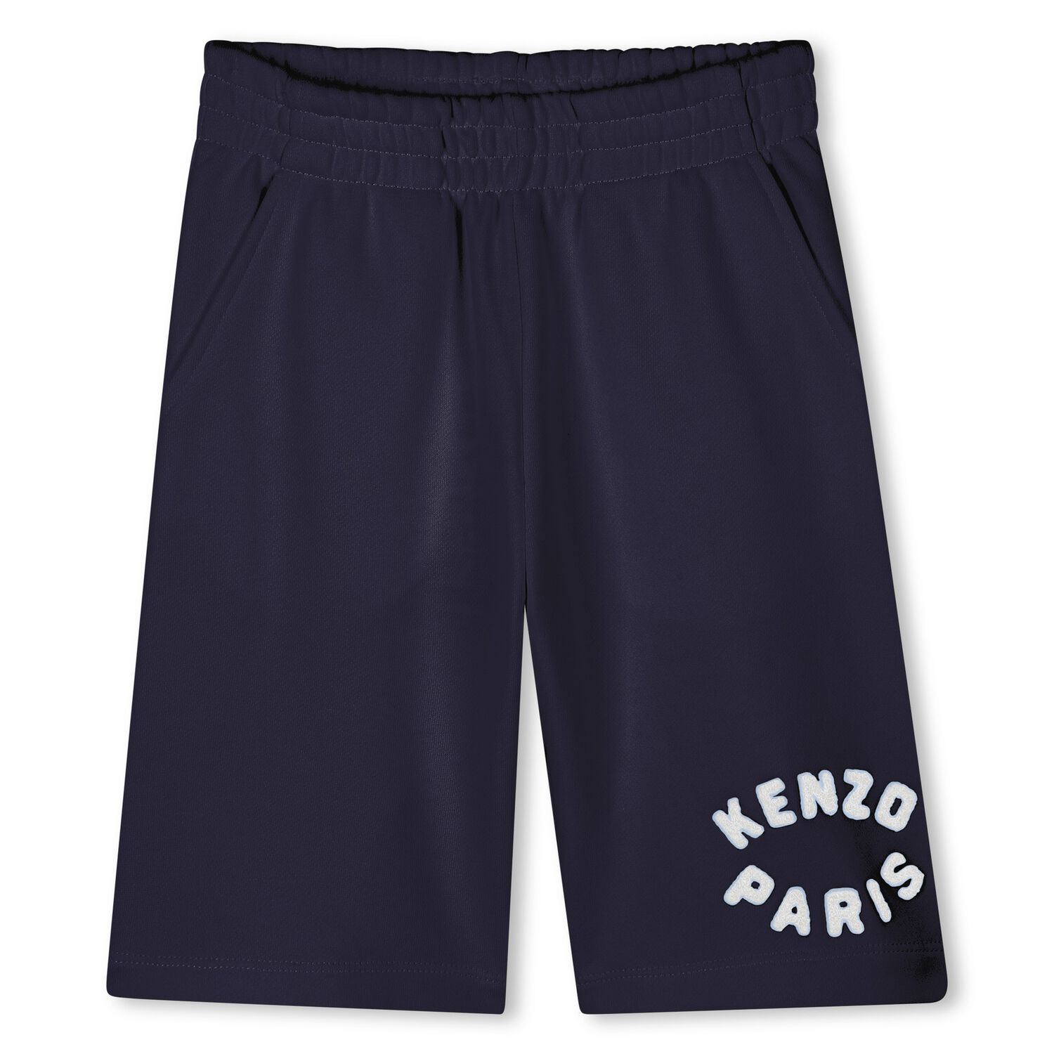 Boys Navy Blue Logo Shorts, 2, hi-res image number null