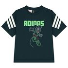 Green Disney Logo Shorts Set, 1, hi-res