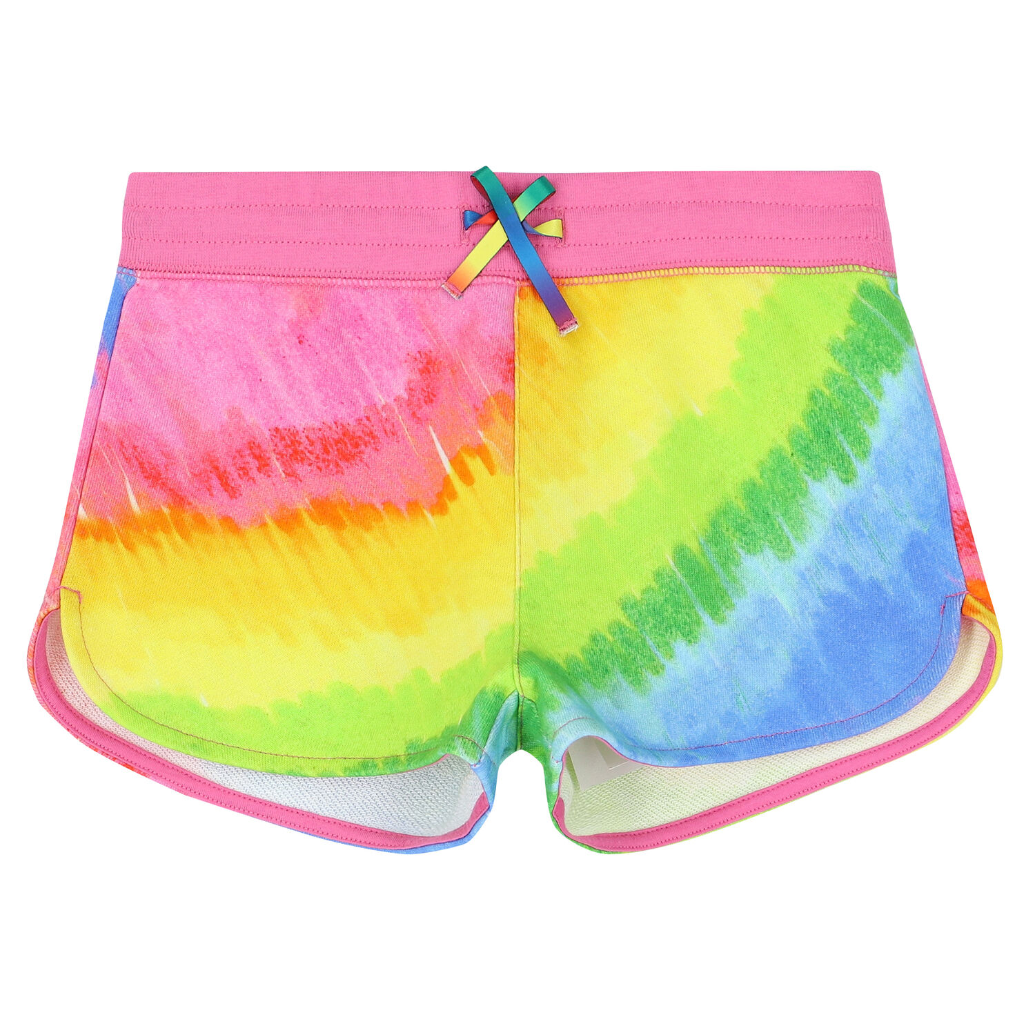 Girls Rainbow Shorts, 1, hi-res