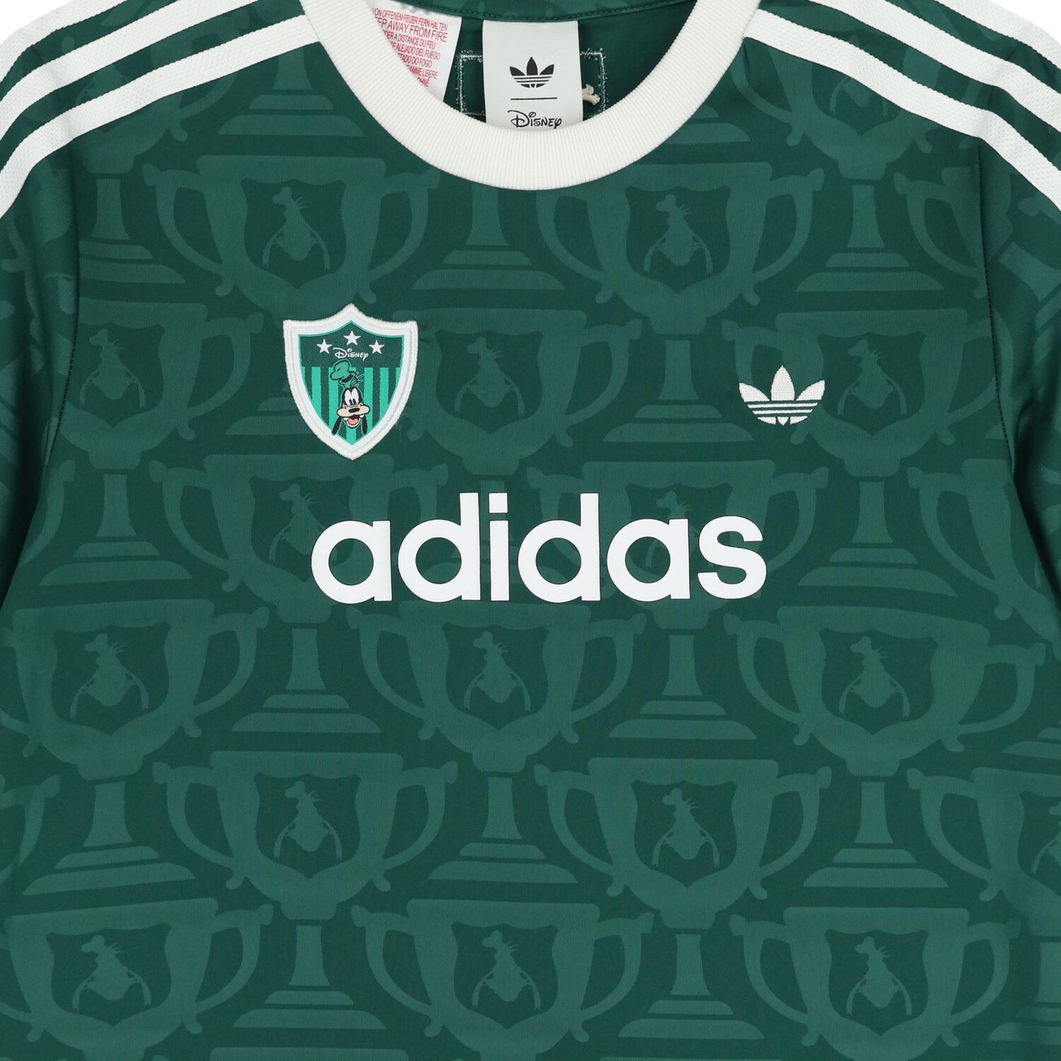 Boys Green Logo Disney T-Shirt, 1, hi-res