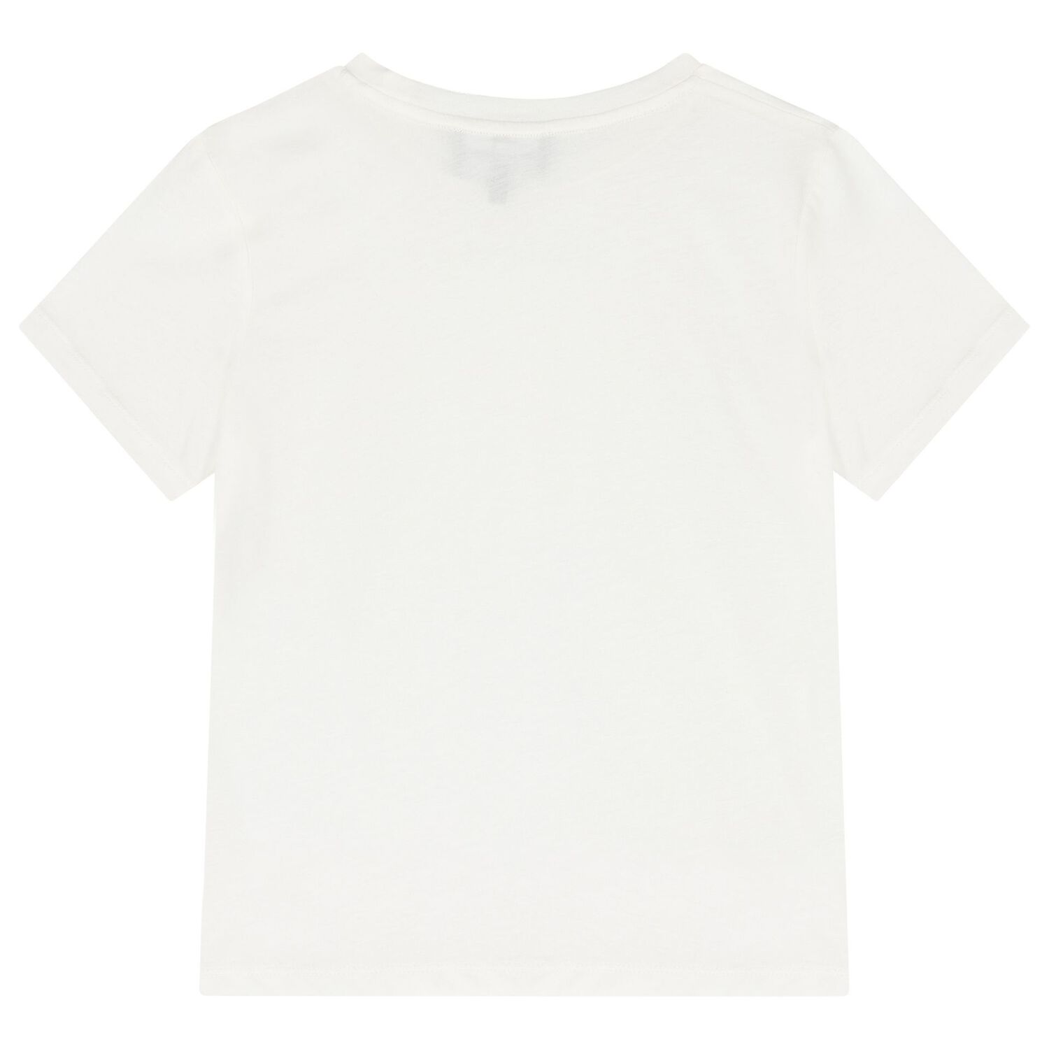 Boys White Logo T-Shirt, 1, hi-res image number null