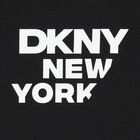 Girls Black Logo T-Shirt, 1, hi-res