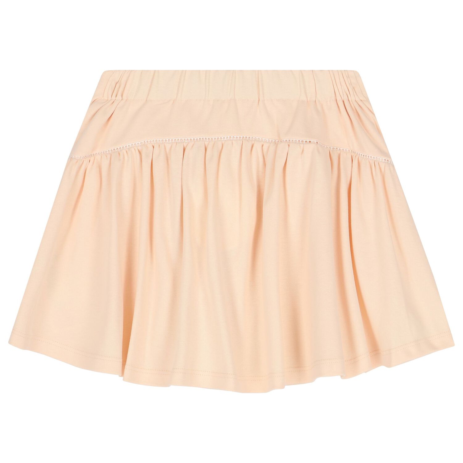 Girls Pink Logo Skirt, 1, hi-res