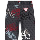 Boys Grey Logo Joggers, 1, hi-res