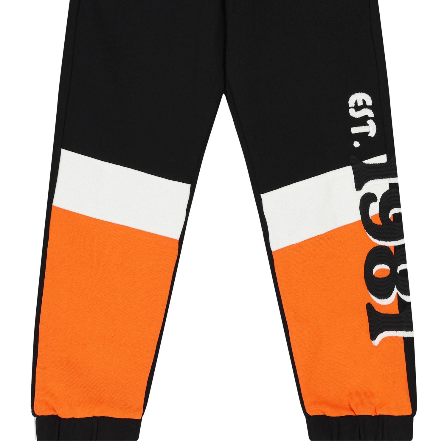 Boys Black Logo Joggers, 1, hi-res image number null