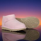 Girls Pink Classic Ultra Mini Suede Boots, 2, hi-res