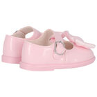Baby Girls Pink Leather Pre Walker Shoes, 1, hi-res