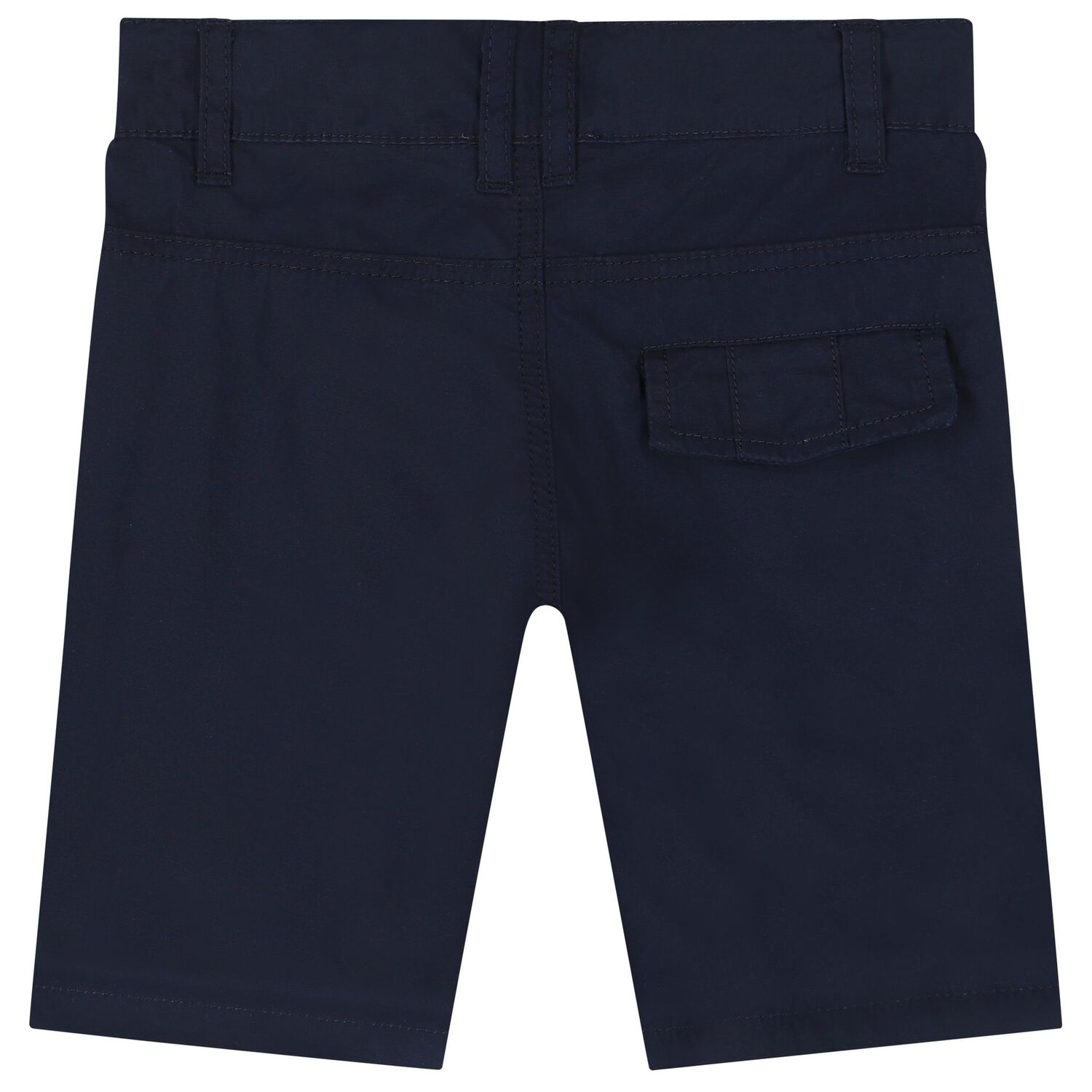 Younger Boys Navy Logo Shorts, 3, hi-res