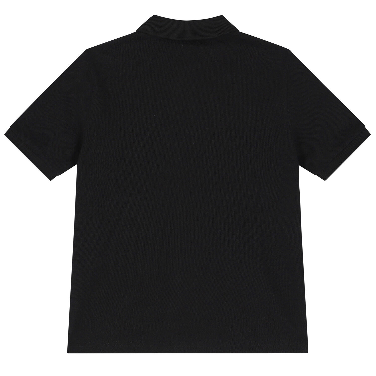 Boys Black Logo Polo Shirt, 5, hi-res image number null
