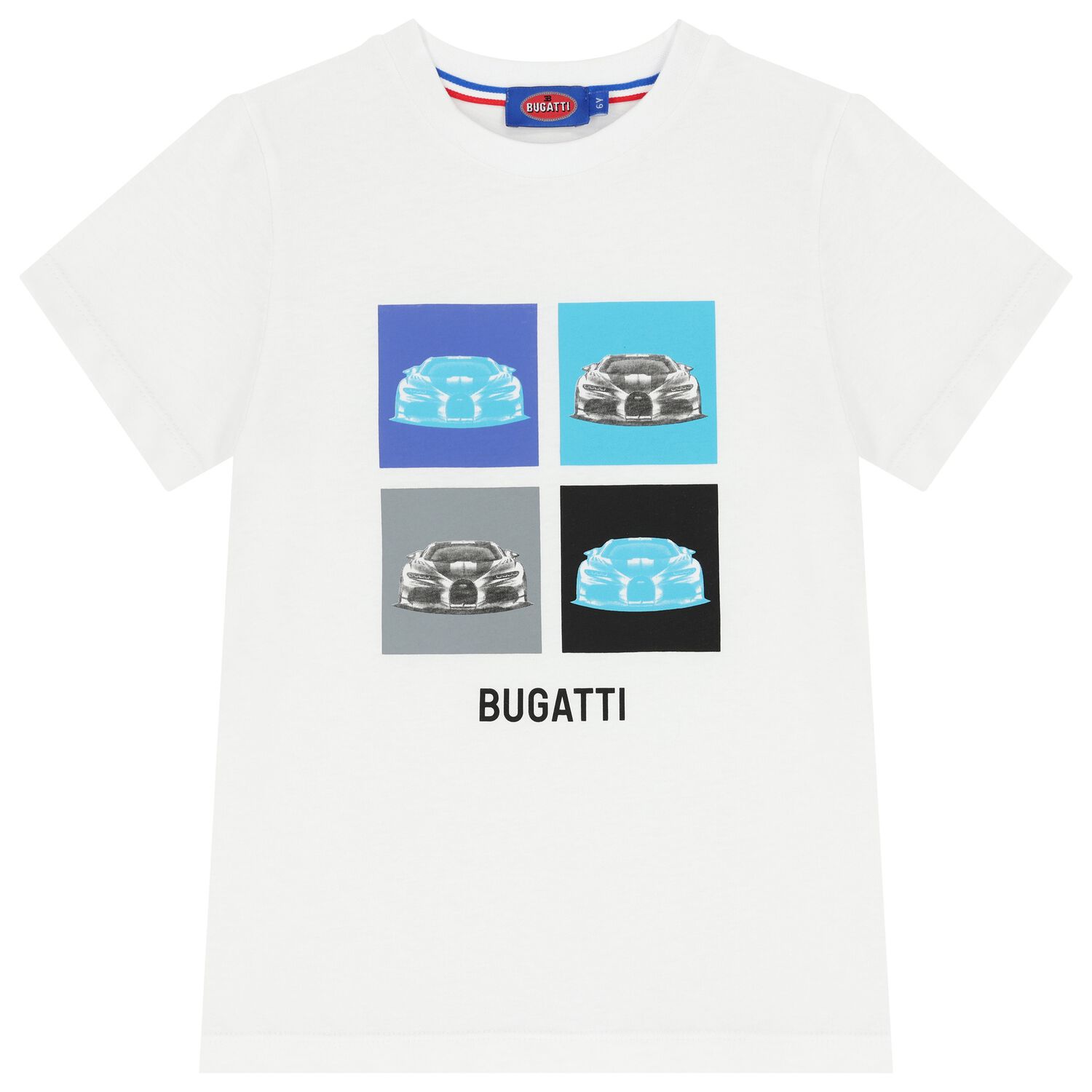 Boys White Logo T-Shirt, 1, hi-res image number null