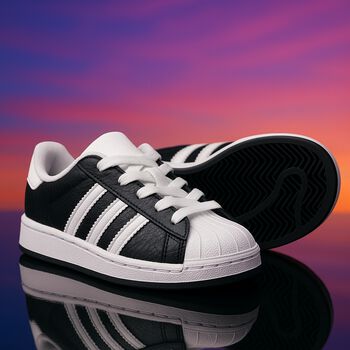 Black Superstar Trainers