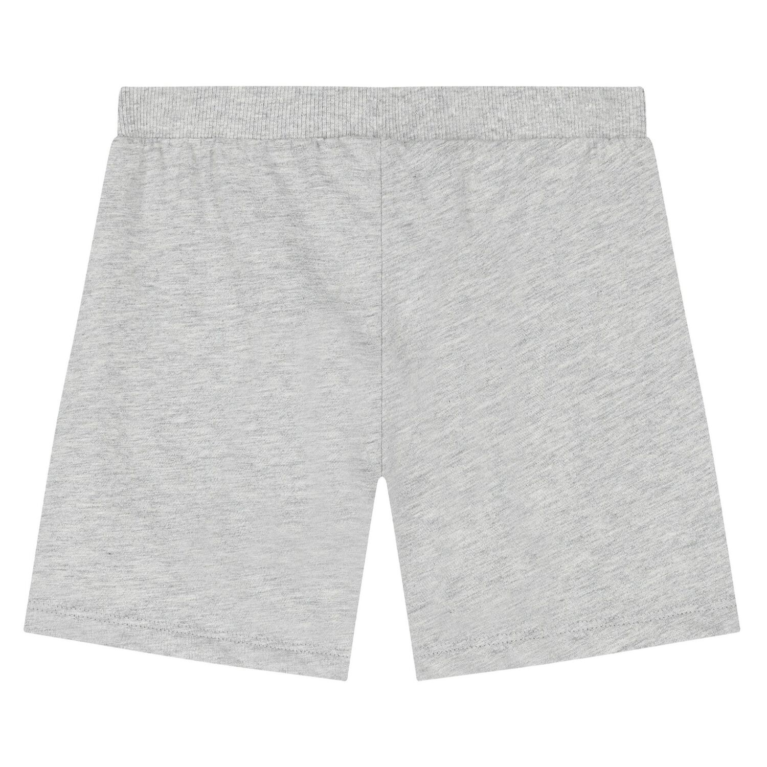 Younger Yellow & Grey Teddy Bear Logo Shorts Set, 1, hi-res