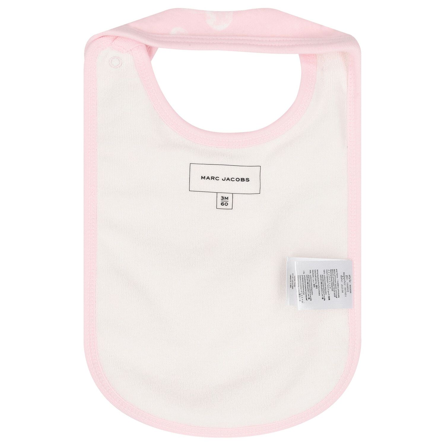 Baby Girls White & Pink Floral Babygrow Gift Set, 1, hi-res