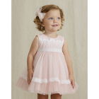 Baby Girls Pink Tulle Dress Set, 1, hi-res