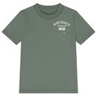 Boys Green Logo T-Shirt, 1, hi-res