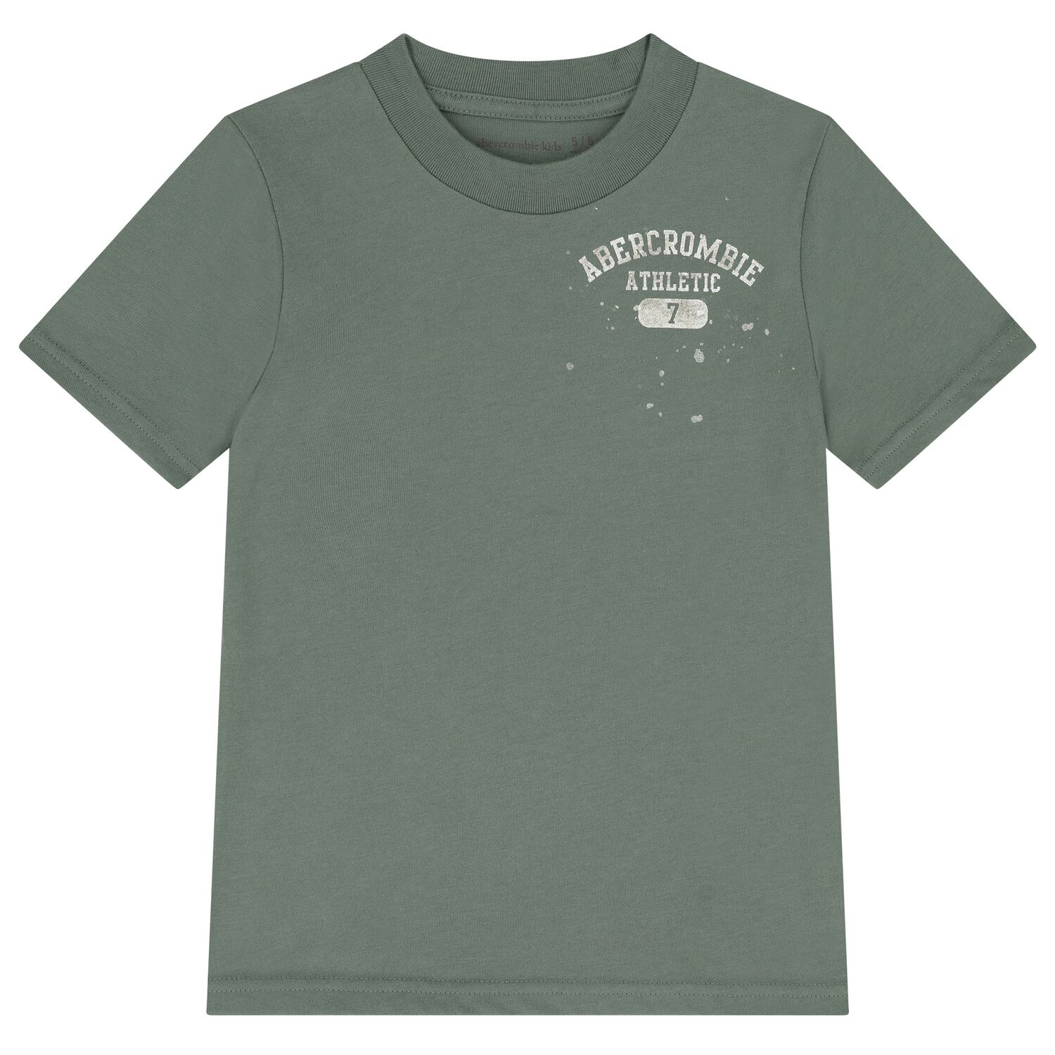 Boys Green Logo T-Shirt, 1, hi-res