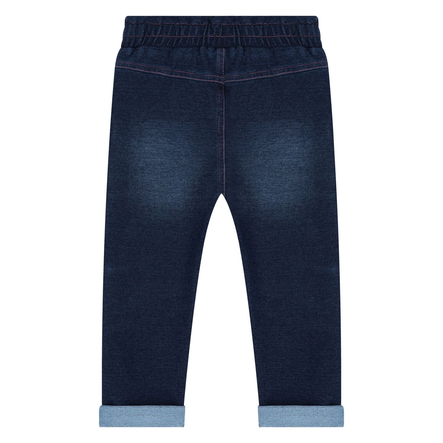 Younger Girls Pink & Blue Logo Trousers Set, 1, hi-res image number null